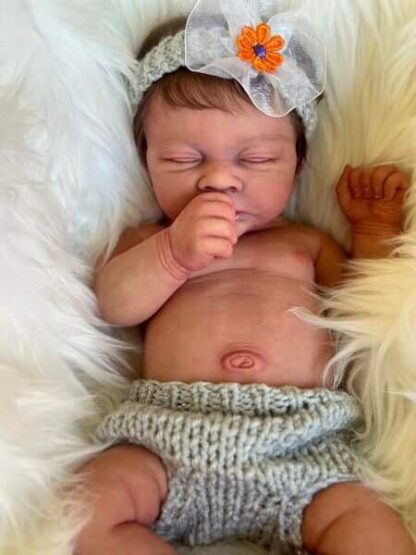 Reborn Full Silicone Baby Doll Girl